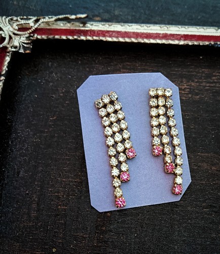 Orecchini con strass cristallo