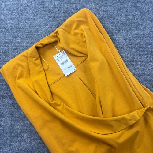 Zara top drappeggiato - , senza