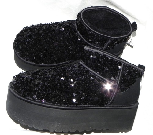 Stivali ugg paillettes plateau - stivali,