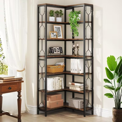 Libreria angolare scaffale