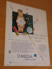 OMEGA SEAMASTER OROLOGIO ANNO 1956 ANNI '50=PUBBLICITA=ADVERTISING=WERBUNG