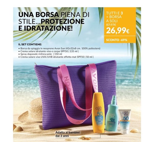 Avon set lozione crema - avon,