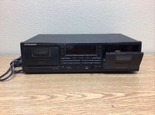 PIONEER STEREO VINTAGE DOPPIA CASSETTA DECK MODELLO #CT-W502R