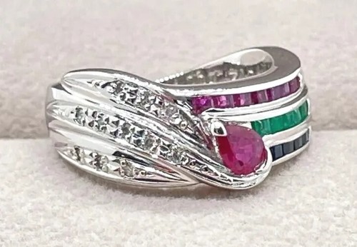 Anello platino gr - in, con