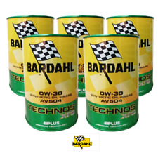 OLIO MOTORE BARDAHL TECHNOS XFS AV504 0W30 VW 504 507 BMW L LIFE 04 PORSCHE C 30