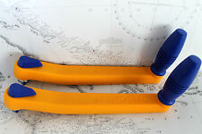 COPPIA di MANIGLIE GALLEGGIANTI UNIVERSALI x WINCH Mod. Lungo 250 Mm. BARCA VELA