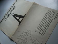 Le Corbusier -Le A. Archives de l'art et de l'actualité N° 0 (1980) 46x32,5cm 8p