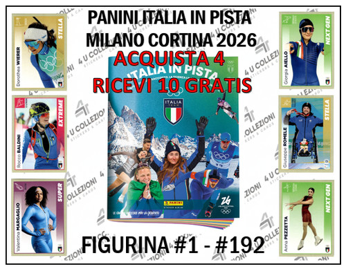 Panini italia pista - pista, 2026
