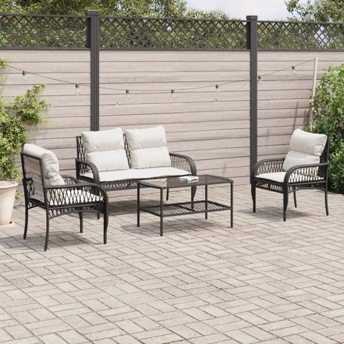 Vidaxl set divani giardino - set,