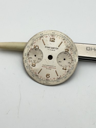 Dima watch chrono 5mm dial - watch,