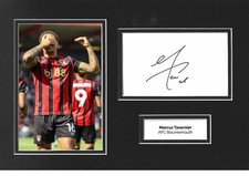 Marcus Tavernier Signed 12x8