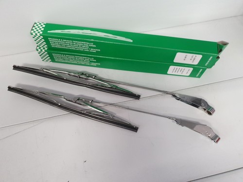 Kit bracci spazzole cromati - bracci,