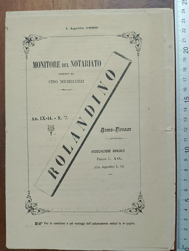 Rolandino monitore del - monitore,