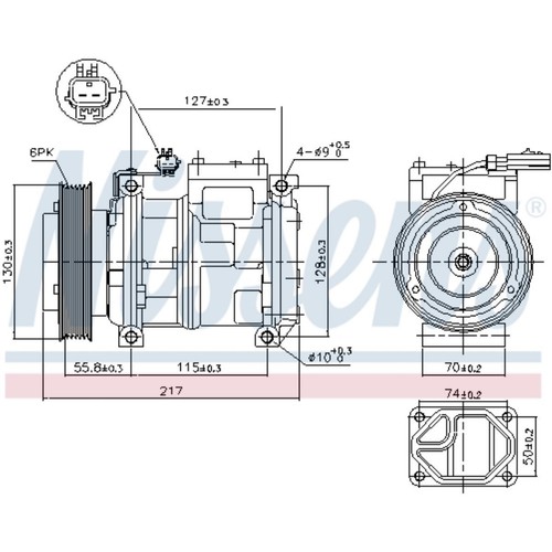 Compressore climatizzatore per - compressore,