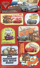 CARS #2 Adesivi Disney Pixar 3D EK Successo Nuovo