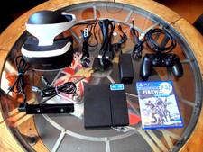 Playstation 4 VR Visore PSVR CUH-ZVR1 Camera Auricolare Dualshock 4 Gioco Vr