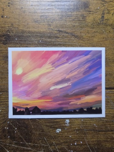 Aceo stampa artistica del - aceo, *stampa