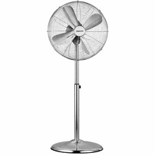 Ventilatore Piantana Cromato