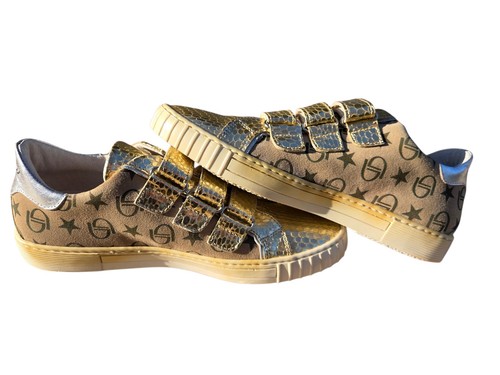 Byblos pelle serpente oro - serpente,