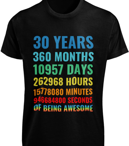 Shirt 40 50 - t-shirt, 30°