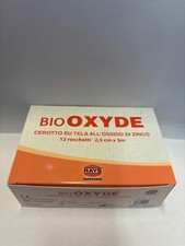 Cerotto di tela all'ossido di zinco RAYS OXYDE (cm 2,5 x 5 mt) Conf. da 12 pezzi