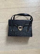 borsa vintage pelle Di Coccodrillo