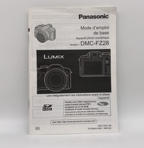Panasonic lumix dmc fz28 - lumix, dmc-fz28