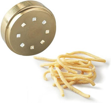 Spaghetti Quadri A910/5 Accessorio Trafila in Bronzo per Creare La Pasta Fresca,