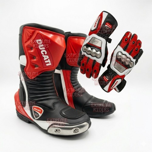 Guanti stivali moto ducati - stivali,