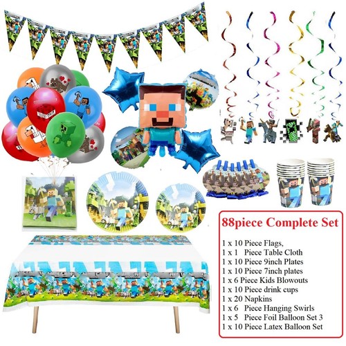 Minecraft decorazione festa
