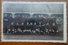 Fotografica farabola squadra del Milan al retro autografi!!!!!!!!