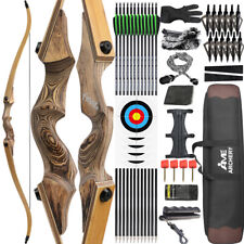 Set arco ricurvo 60" arco da