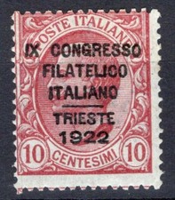 REGNO D'ITALIA 1922 10 CENT