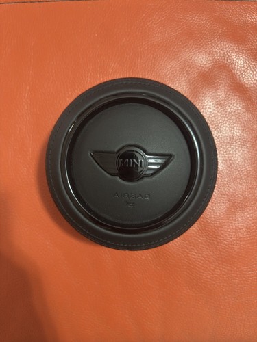 Cover airbag pelle nero - pelle,