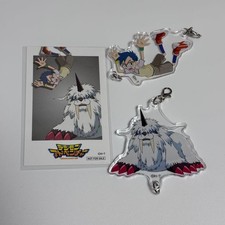 Ciondolo Digimon acrilico Taichi Yagami Ikakumon LE, novità, usato,