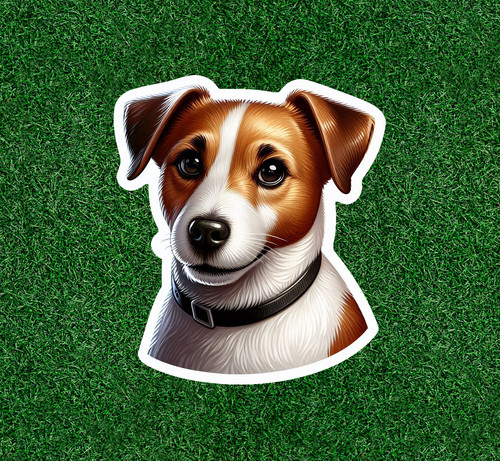 Adesivo vinile cane - , jack