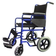 Carrozzina Pieghevole da Transito Sedia a Rotelle per disabili e anziani CA-MI