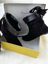 IRREGULAR CHOISE, DONNA, STIVALETTO N.39, NERO, CAMOSCIO E PELLE, COME NUOVO