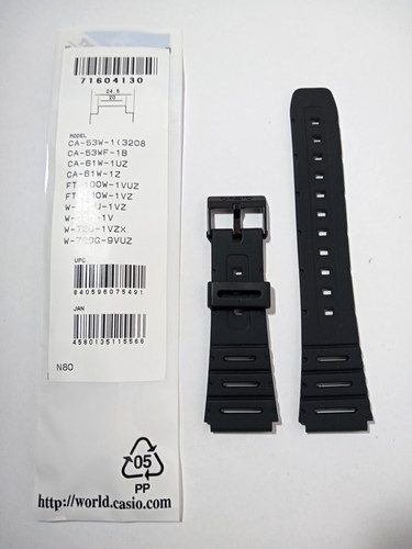 Cinturino resina casio - cinturino,