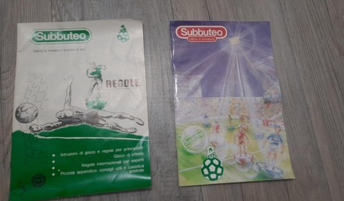 Subbuteo lotto manuale - subbuteo,
