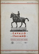 IL CAVALLO ITALIANO-Rivista mensile Federazione Italiana Sport Equestri-1941-