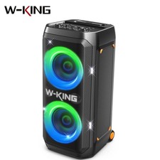 W-KING T12 Bluetooth Portatile 370W MAX Pro Sound Bass Boost 25 ore di riproduzione