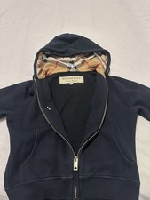 Felpa Burberry Taglia M Unisex Nera con cappuccio