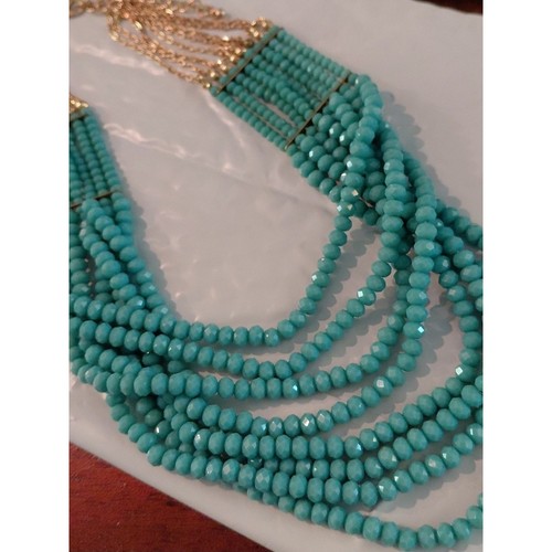 Collana con perline multifilo