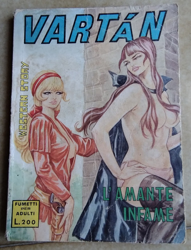 Fumetto vartan western story - vartan,