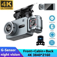 Dash Cam Auto 3 Canali HD 4K