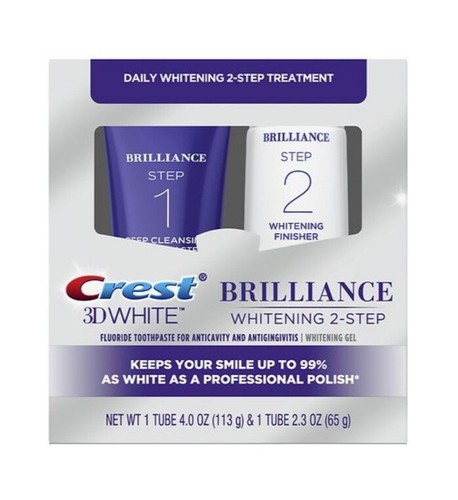 Crest bianco brillantezza - 3d,