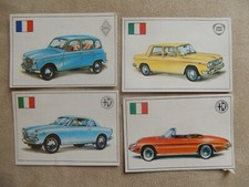 4 FIGURINE AUTO E MOTO  - QUADERNI EDIS