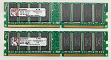 KINGSTON 2 GB (2x1 GB) DDR1 KVR400X64C3A/1G DDR400 CL3 184 pin DIMM PC-3200#R2249