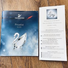 Swarovski 2002 Price List